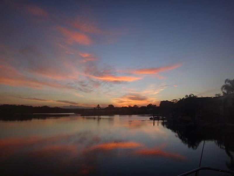 Sonnenuntergang in Noosa