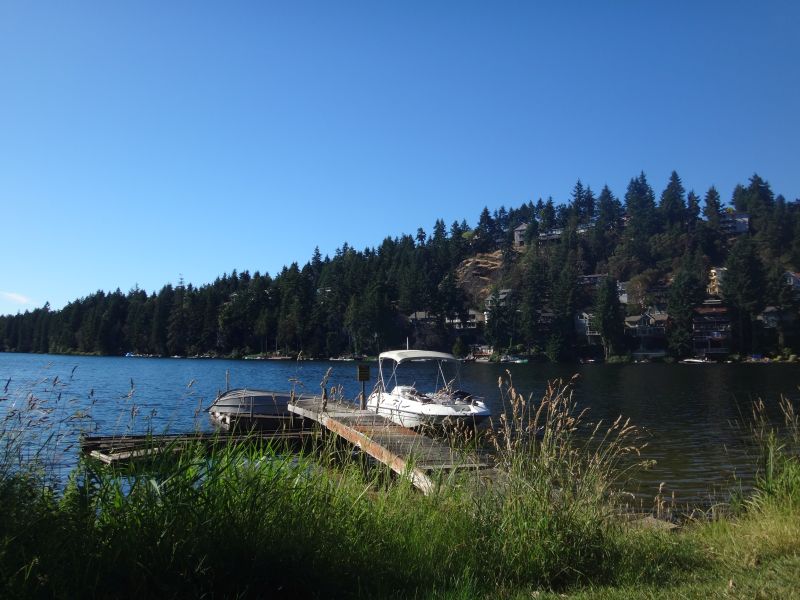 Nanaimo - Ausblick auf einen See