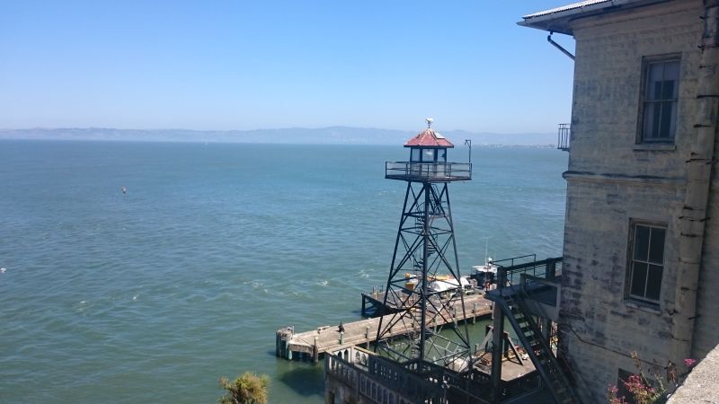 Wachturm auf Alcatraz 