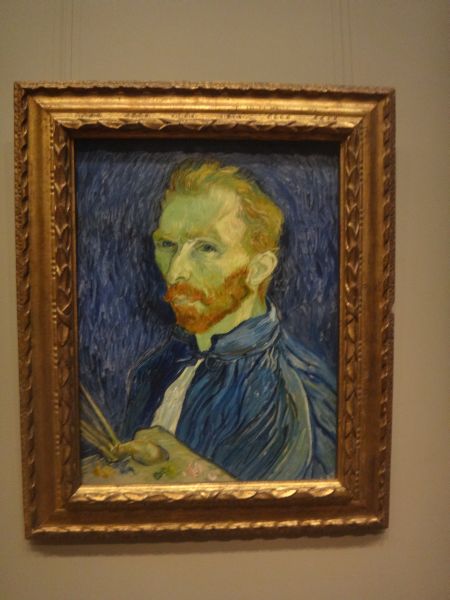 Selbstportrait von van Gogh in der National Gallery of Art