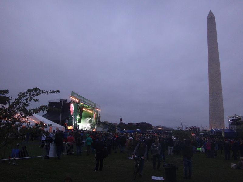 Konzert am Washington Monument