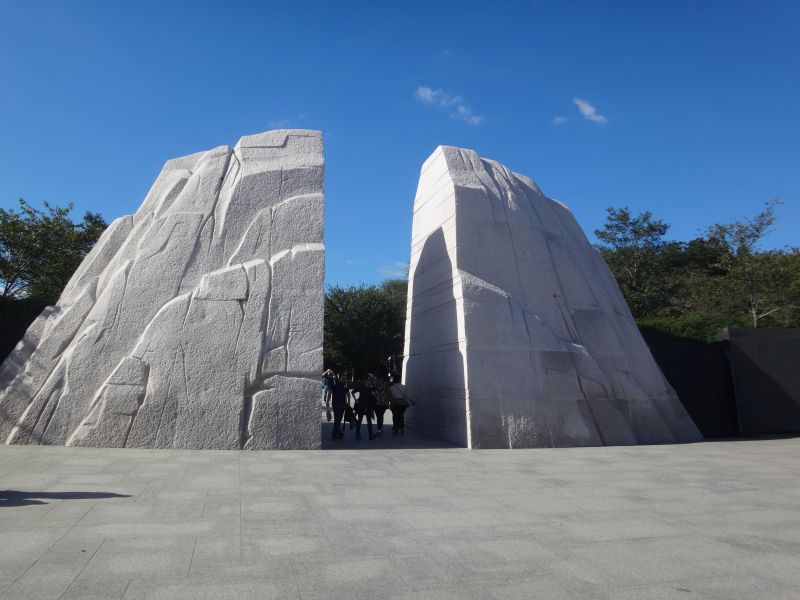 Am Martin Luther King, Jr. Memorial