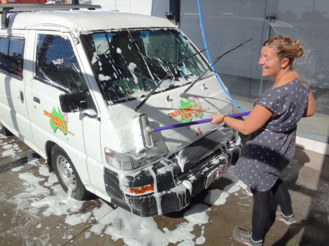Auto waschen