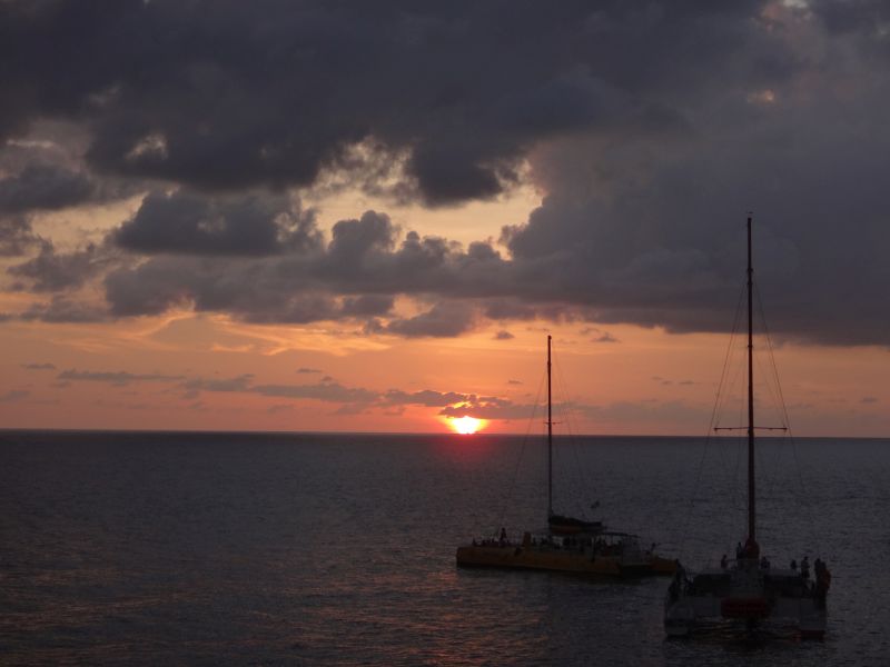 wunderschöner Sonnenuntergang  