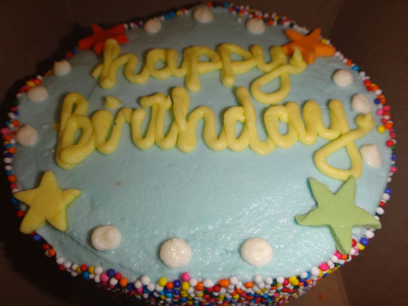 Birthday cupcake       