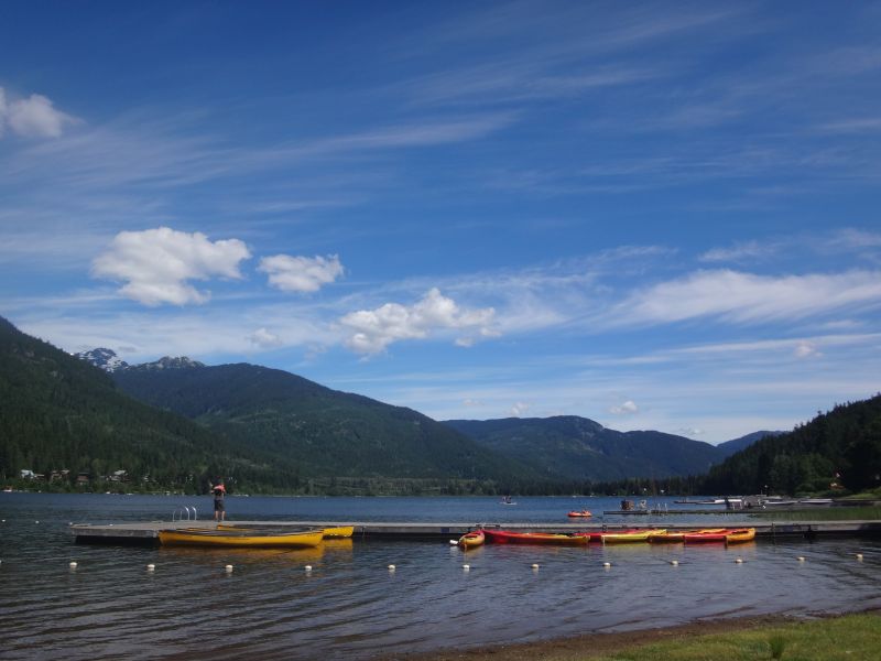 Kanus und See
